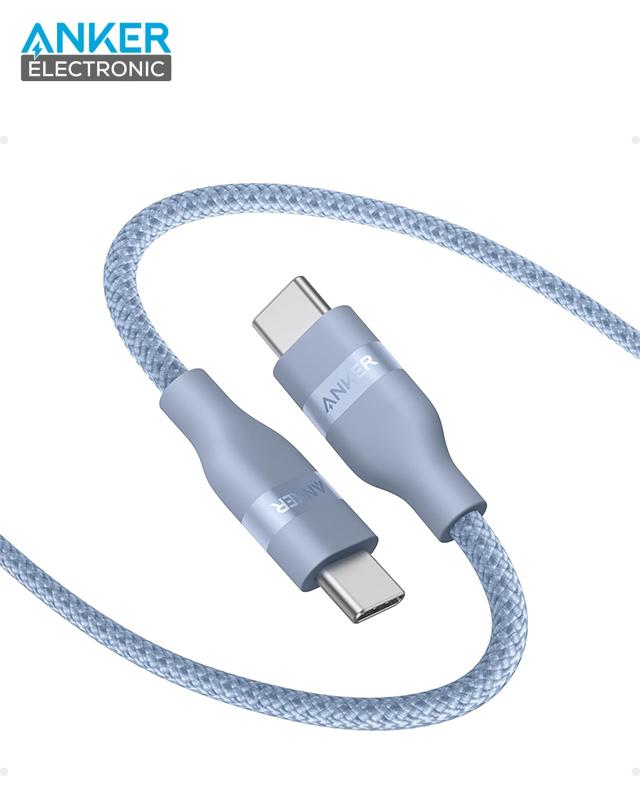 کابل 90 سانتی متر USB-C به USB-C انکر Anker USB-C to USB-C Cable 240W A82E2-90CM