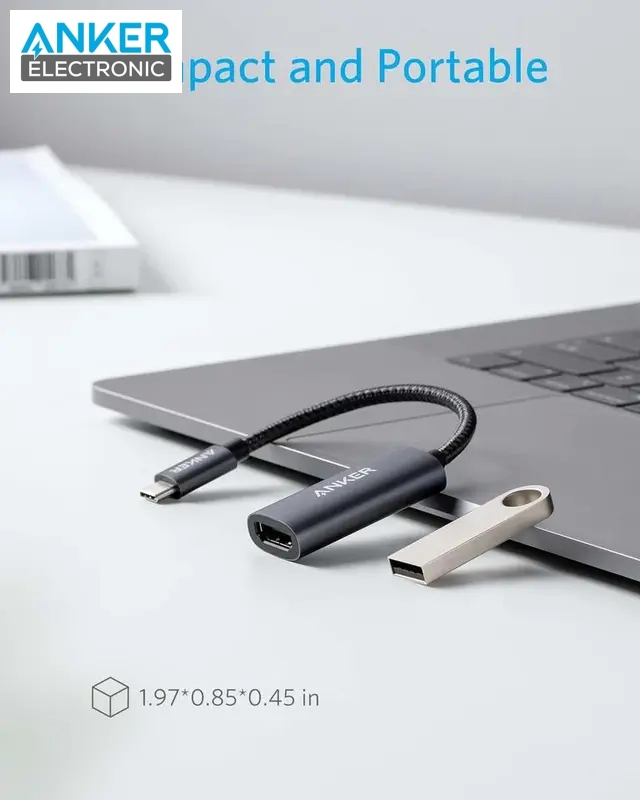 مبدل USB-C به HDMI انکر Anker 310 USB-C Adapter 4K HDMI A8312 - Image 6