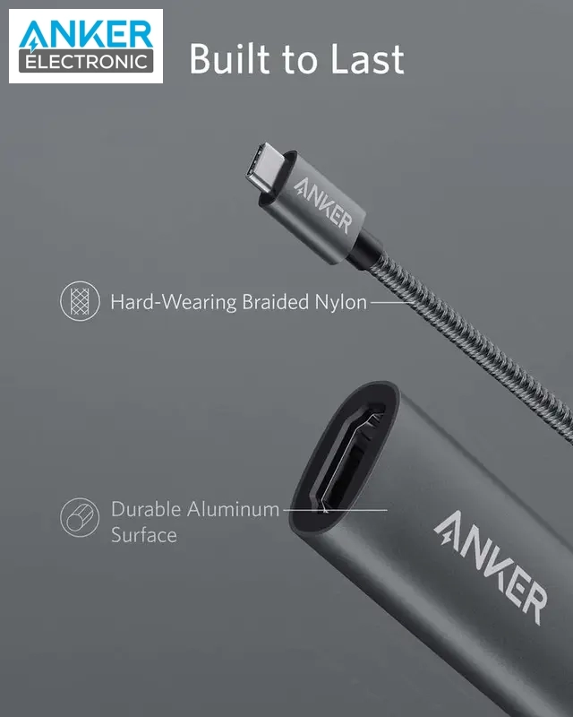 مبدل USB-C به HDMI انکر Anker 310 USB-C Adapter 4K HDMI A8312 - Image 3