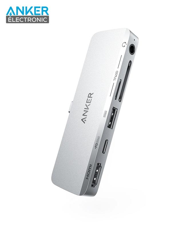 Alternative view of هاب دیتا 6 پورت انکر برای آیپد مدل Anker 541 USB-C Hub A8363