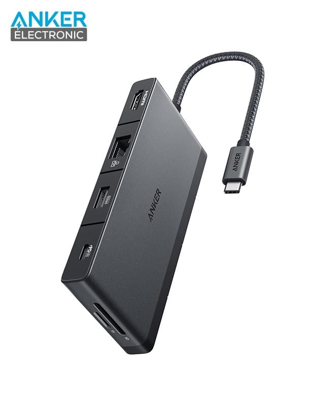 هاب دیتا 9 پورت انکر Anker 552 USB-C Hub 9-in-1 A8373