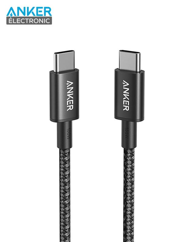 کابل USB C به USB C انکر Anker USB-C to USB-C 1m Cable A8752