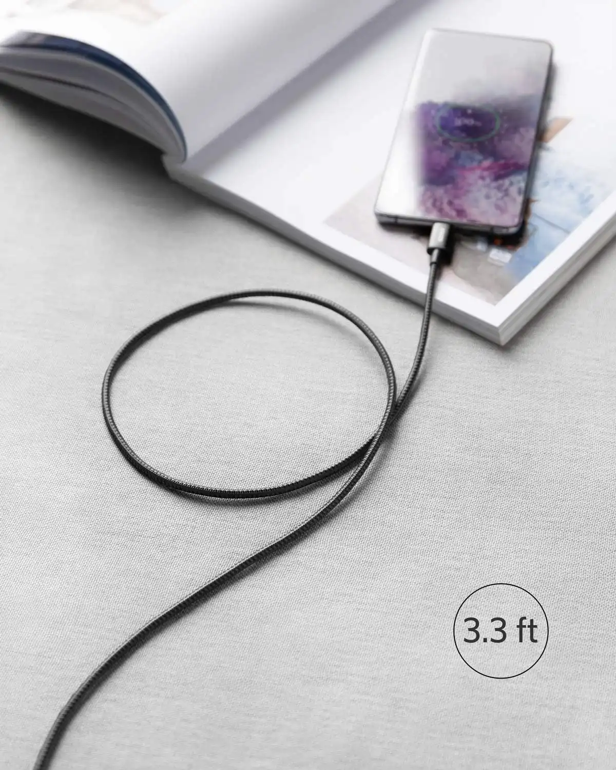 کابل USB C به USB C انکر Anker USB-C to USB-C 1.8m Cable A8753 - Image 3