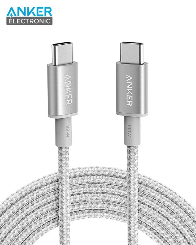 کابل 100 سانتی متر انکر Anker USB-C to USB-C 100W Cable A8756 ساخت ویتنام - Image 8