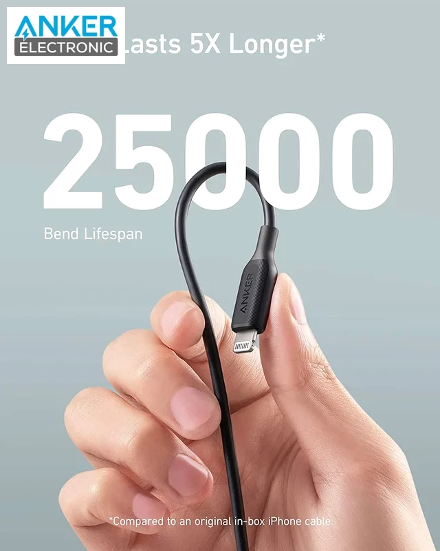Alternative view of کابل 0.9 متری انکر Anker Powerline III Lightning Cable 90cm A8812