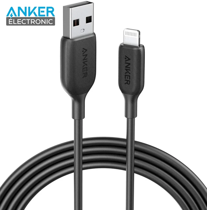 کابل 1.8 متری انکر Anker Powerline III Lightning Cable 1.8m A8813