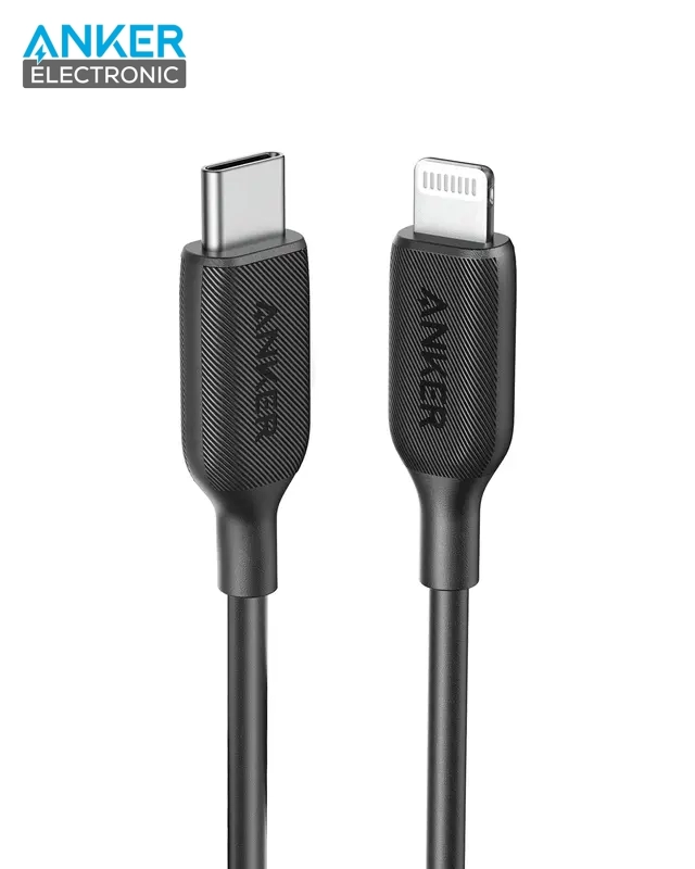 Alternative view of کابل 30 سانتی USB C به لایتنینگ انکر Anker USB-C to Lightning Cable A8831