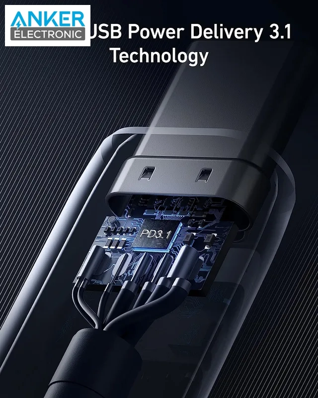 Alternative view of کابل تایپ سی انکر Anker Powerline 765 240W A8866HA1 USB C To USB C