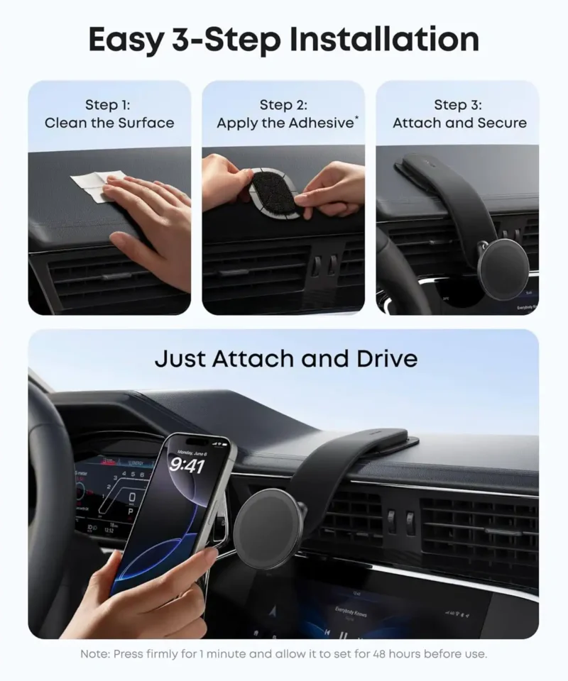 پایه نگهدارنده مگنتی انکر Anker Nano Car Mounted Magnetic A9110 - Image 6