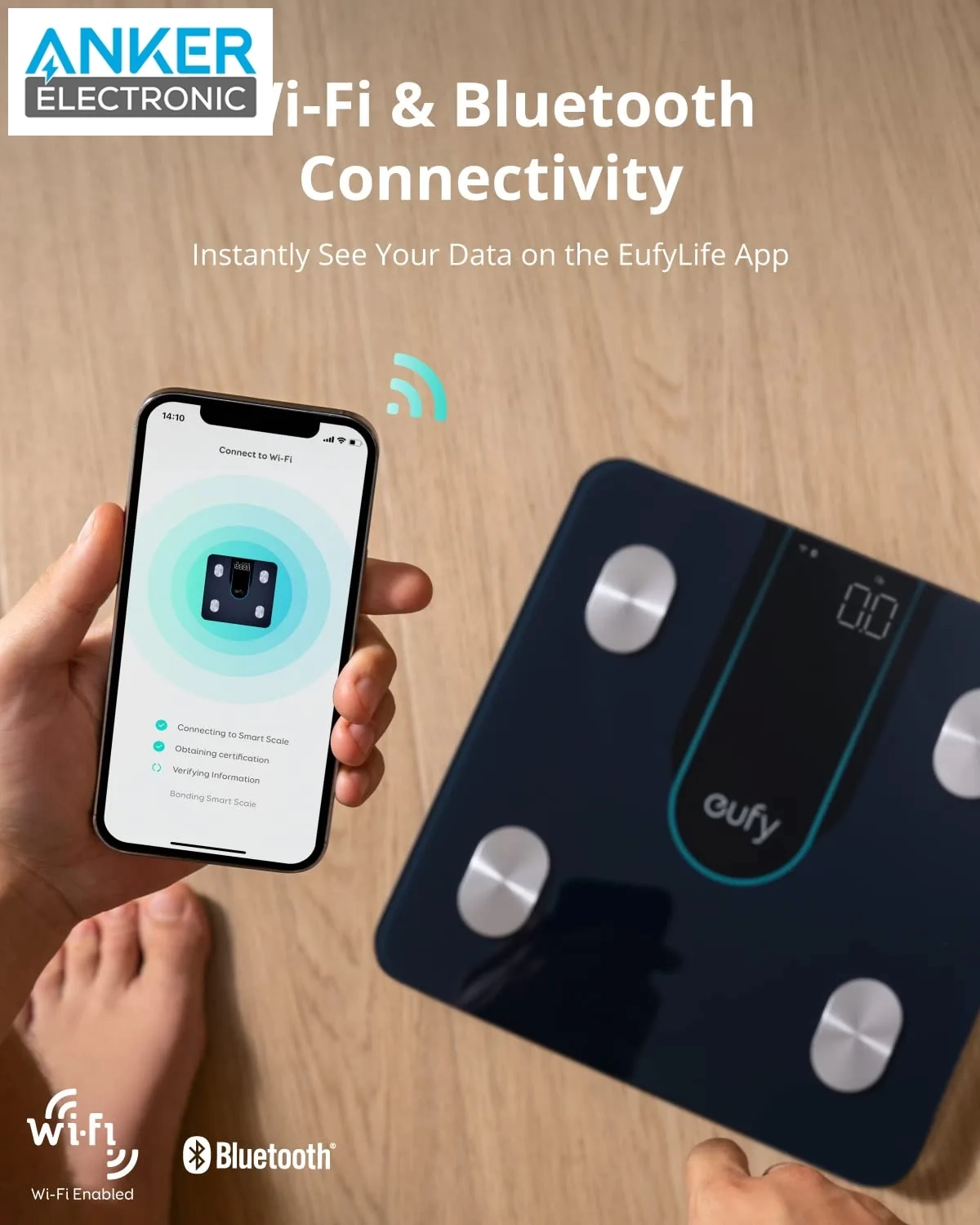 ترازو هوشمند انکر Anker Eufy Smart Scale P2 T9148 - Image 6