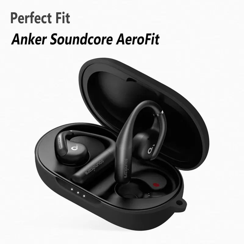 Alternative view of کیس محافظ سیلیکونی هدفون انکر Anker Soundcore Aerofit Silicone Case + آویز فلزی