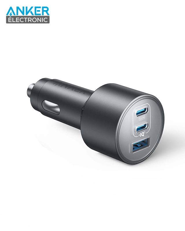 شارژر فندکی 167.5 وات انکر Anker Car Charger 167.5W 3 Port A2737