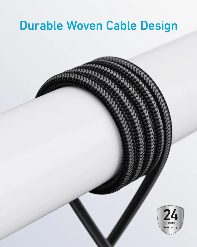 کابل 90 سانتی متر USB C به USB C انکر Anker 310 USB-C to USB-C Cable A81C5 - Image 8