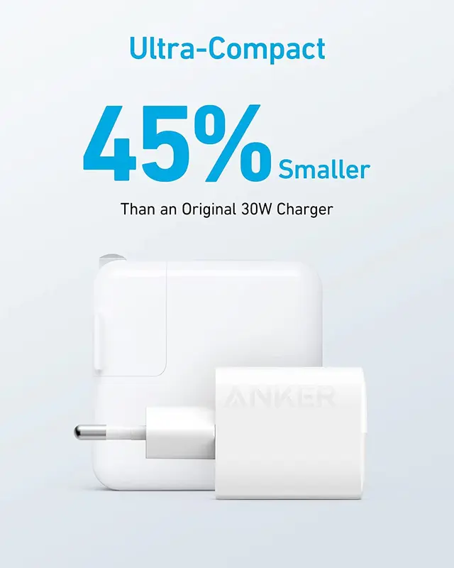 Alternative view of شارژر دیواری 33 وات انکر Anker 323 Charger 33W A2331 EU دوپین ایران