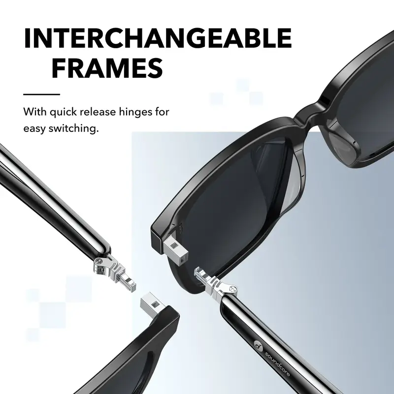 Alternative view of عینک صوتی انکر Anker Soundcore Frames Landmark A3600012 فریم ویفری