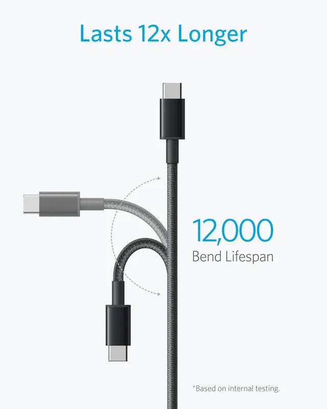 Alternative view of کابل 1.8 متری USB A به USB C انکر Anker USB A To Type-C Cable 1.8m A8173