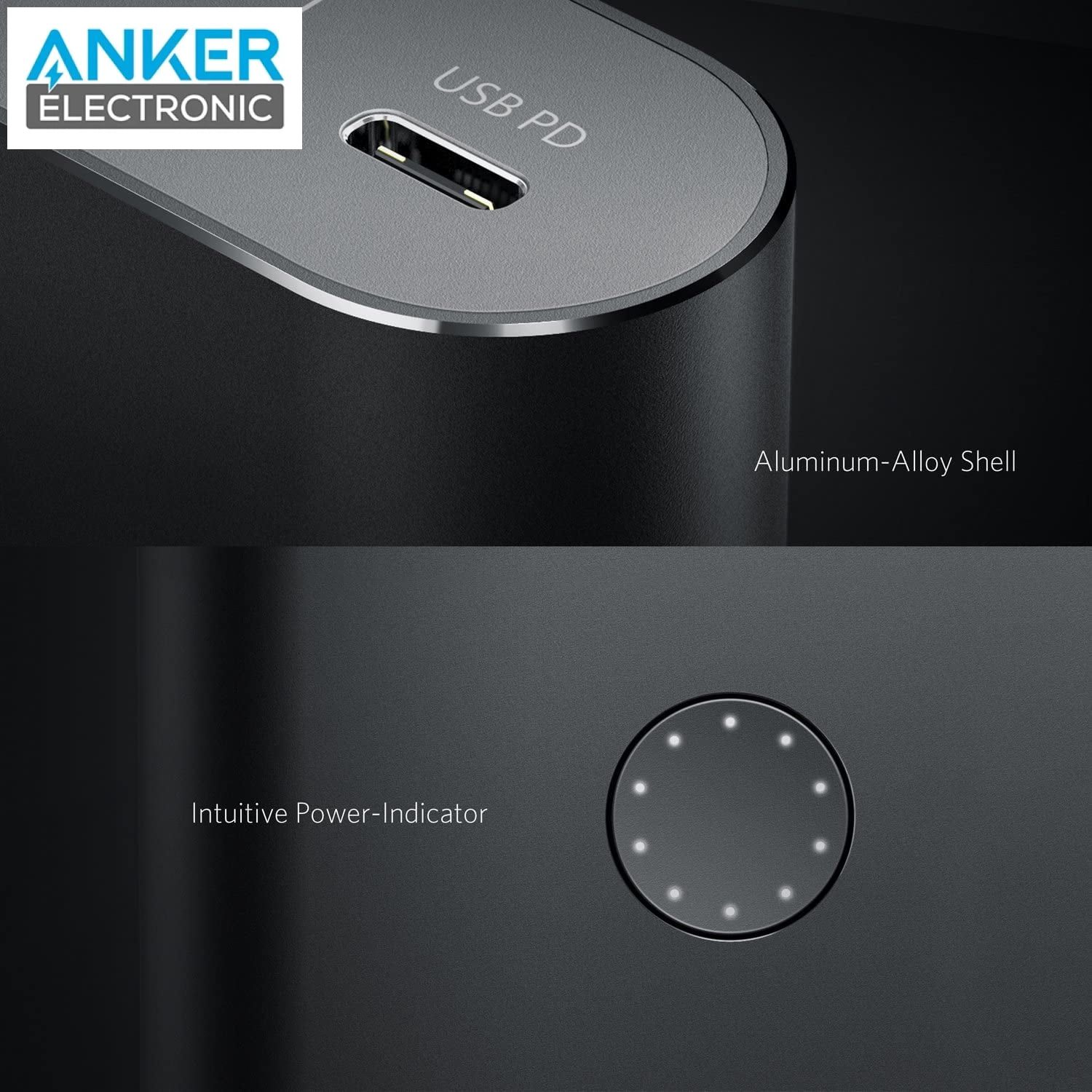 پاوربانک 26800 میلی آمپر انکر Anker Powercore+ 26800mAh B1376K11 + مبدل پریز (هدیه) - Image 9