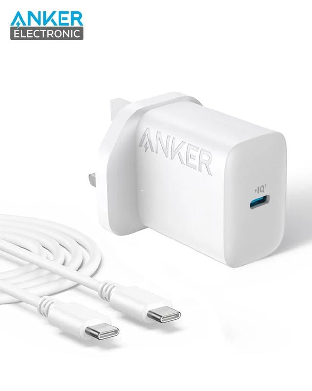 شارژر دیواری 20 وات انکر Anker Select Charger 20W B2347 UK پلاگ سه پین