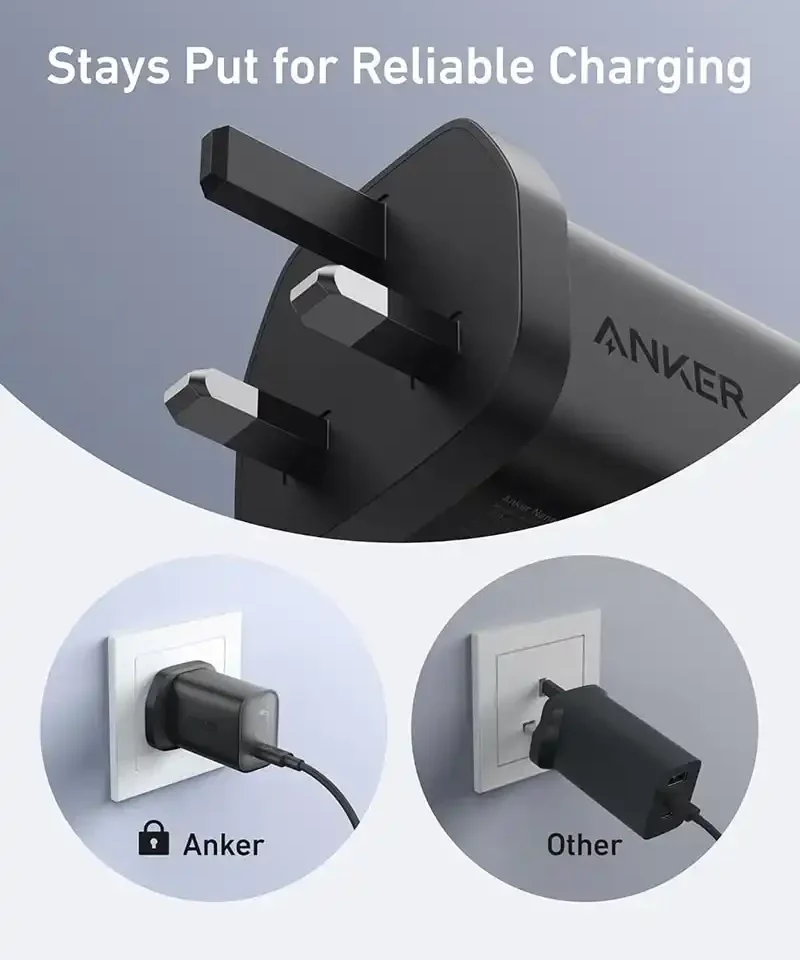 شارژر دیواری انکر Anker Nano Charger 100W B2679 پلاگ سه پین - Image 3