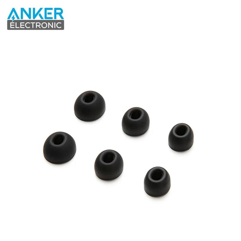 سری سیلیکونی اورجینال هدفون انکر مدل Anker Soundcore Liberty 4 NC A3947 In-Ear Tips سه سایز سری سیلیکونی