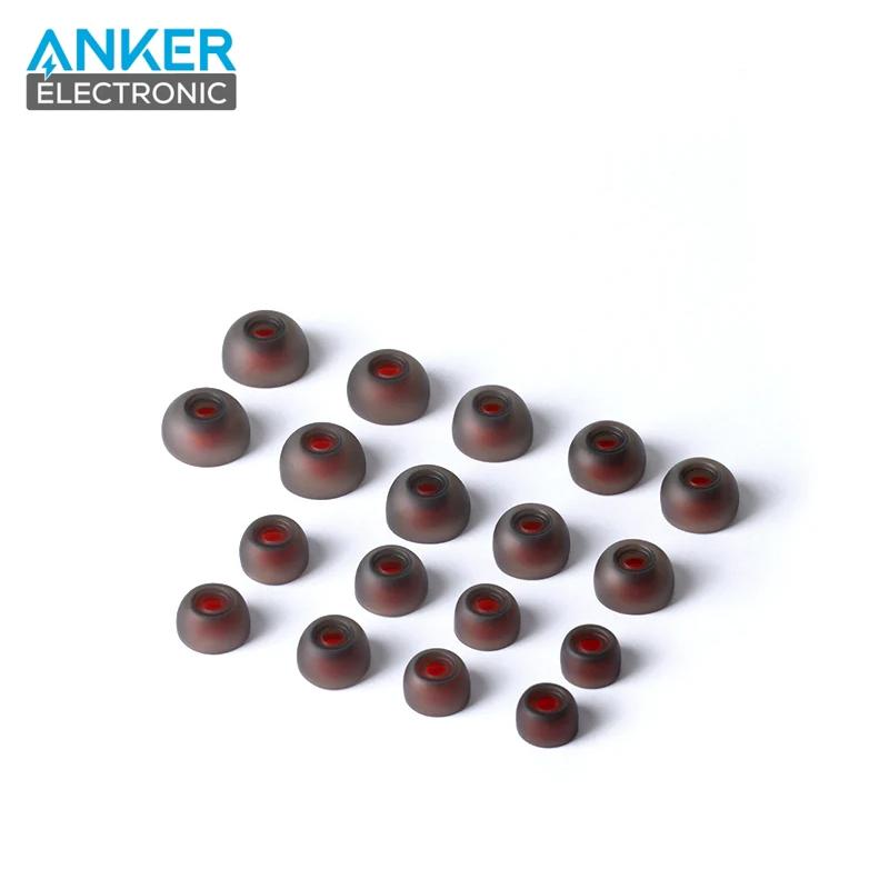 سری سیلیکونی اورجینال هدفون انکر مدل Anker Soundcore Liberty Air 2 Pro A3951 In-Ear Tips هشت سایز سری سیلیکونی