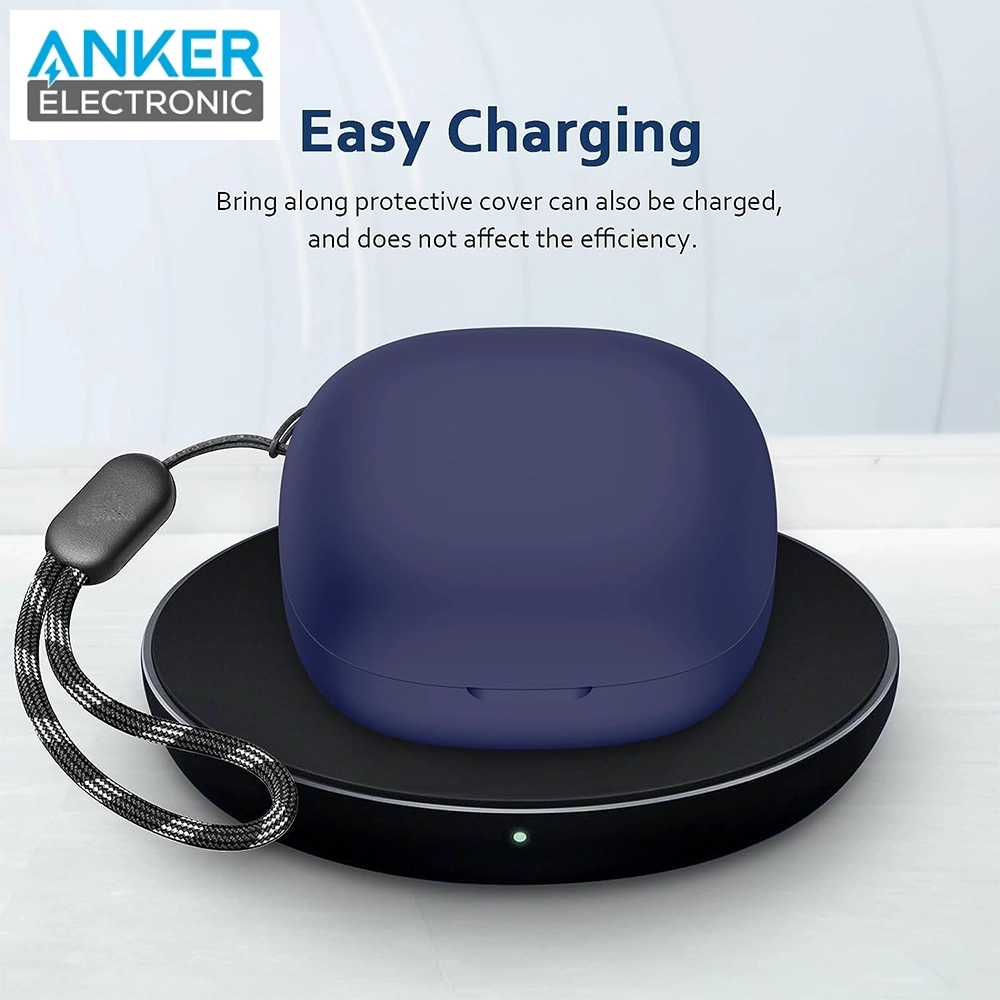 محافظ سیلیکونی هدفون انکر Anker P25i Headphone Silicone Case A3949 + بند پارچه ای - Image 10