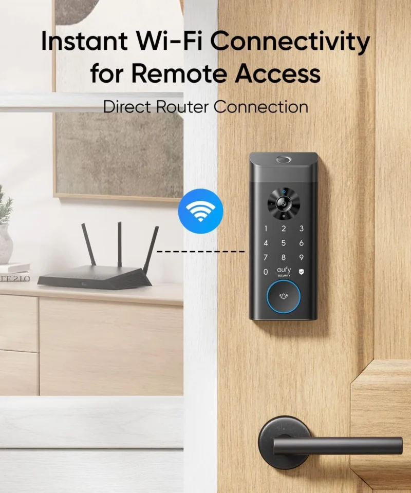 قفل درب هوشمند انکر Anker Eufy Security Video Smart Lock E330 T85311 - Image 6