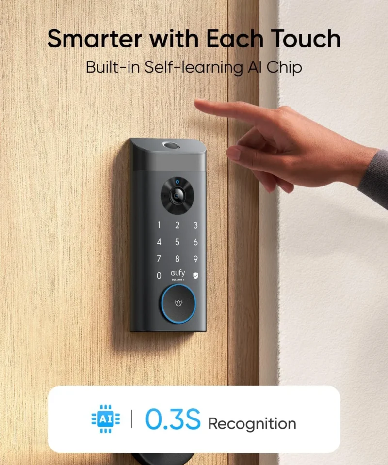 قفل درب هوشمند انکر Anker Eufy Security Video Smart Lock E330 T85311 - Image 8