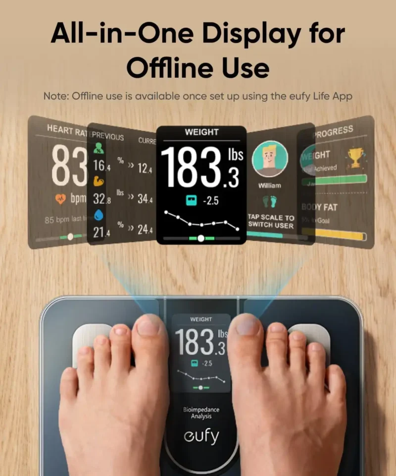 ترازو هوشمند انکر Anker Eufy Smart Scale C20 T9130 - Image 5