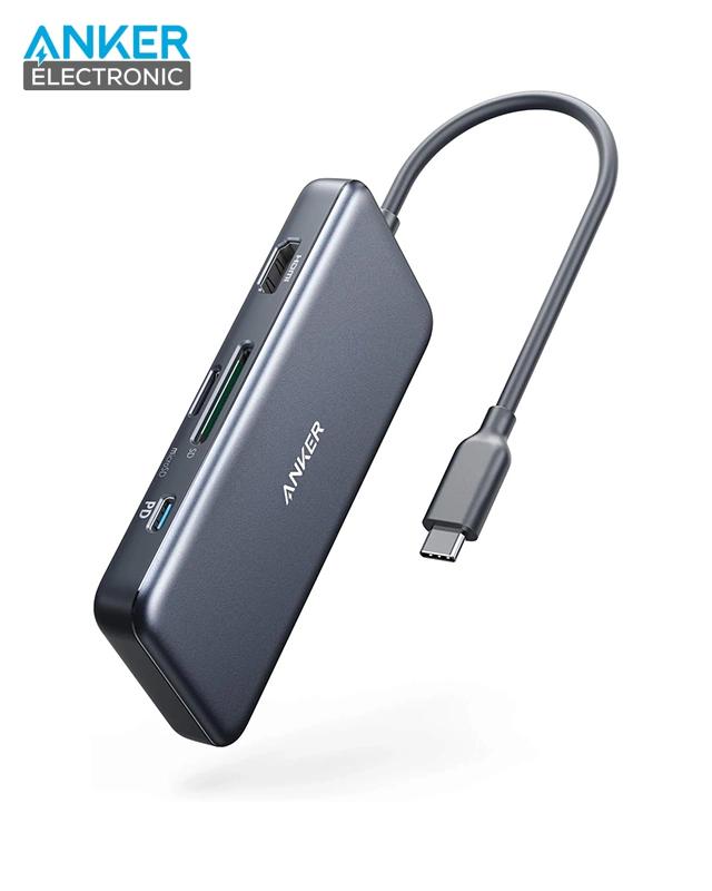 هاب دیتا 7 پورت انکر Anker 341 USB-C Hub 7-in-1 A8346