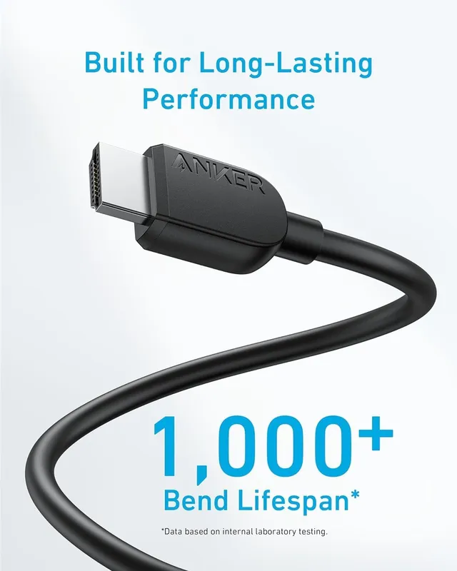کابل HDMI انکر Anker HDMI Cable Ultra High Speed HDMI 1.8M A8742 - Image 3