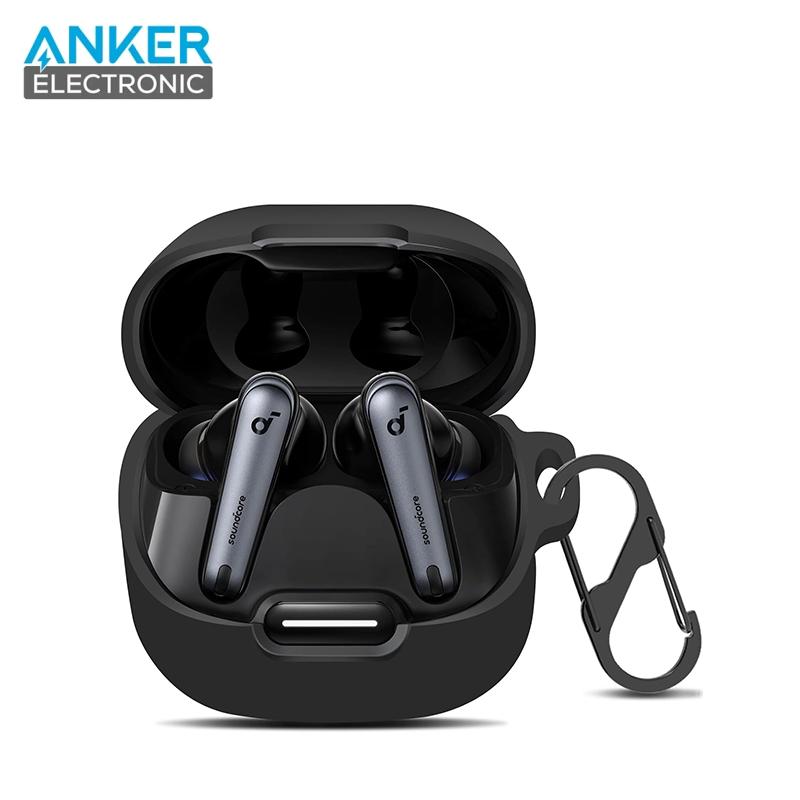 کیس محافظ سیلیکونی هدفون انکر Anker Soundcore Liberty 4 NC Silicone Case + آویز