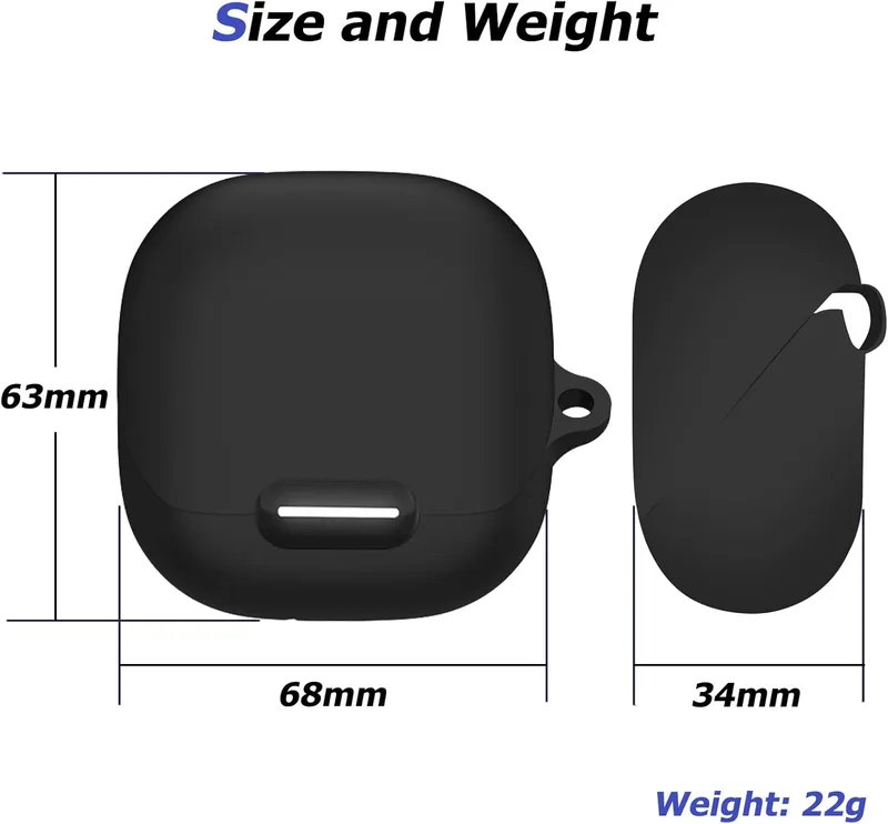 Alternative view of کیس محافظ سیلیکونی هدفون انکر Anker Soundcore Liberty 4 NC Silicone Case + آویز