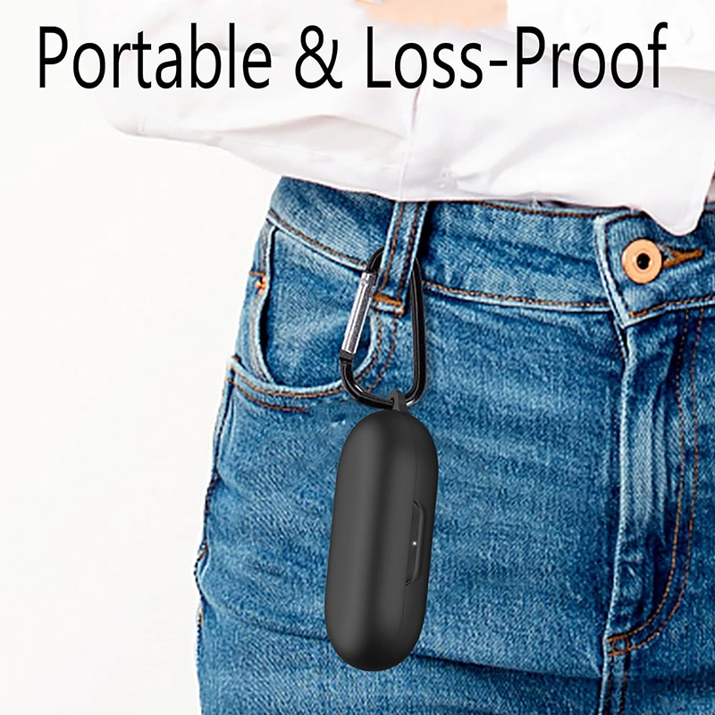 Alternative view of کیس محافظ سیلیکونی هدفون انکر مخصوص Anker Soundcore V30i Silicone Case A3873 + آویز فلزی