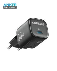 شارژر دیواری 20 وات انکر Anker Zolo 20W GaN Charger A2699 EU پلاگ دوپین ایران