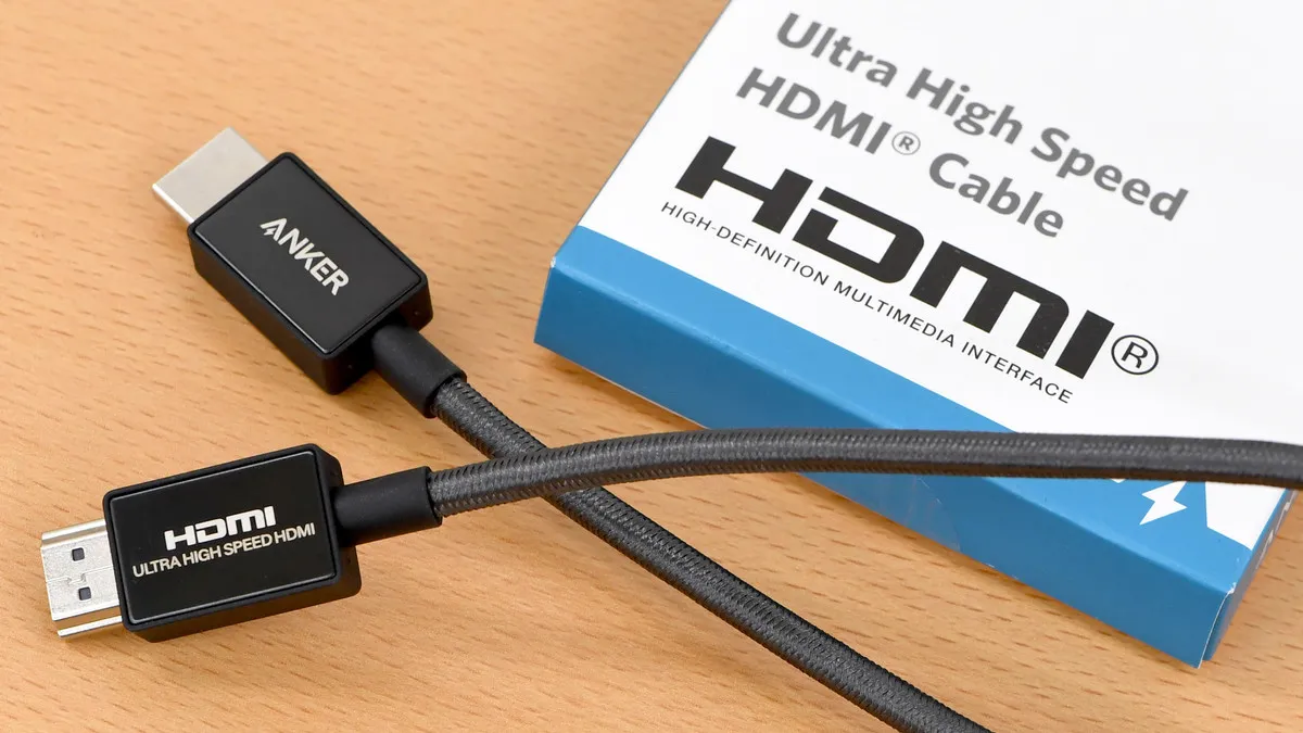 کابل 2 متر HDMI انکر Anker HDMI 2.1 Cable 8K 2m A8743