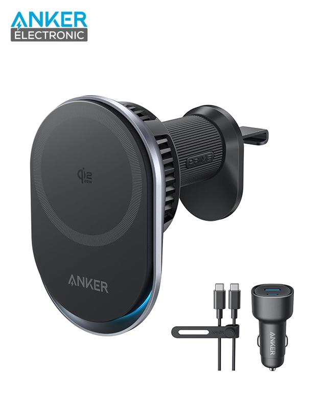 پایه نگهدارنده و شارژر بی سیم انکر Anker Prime MagSafe Car Mount Charger B2933