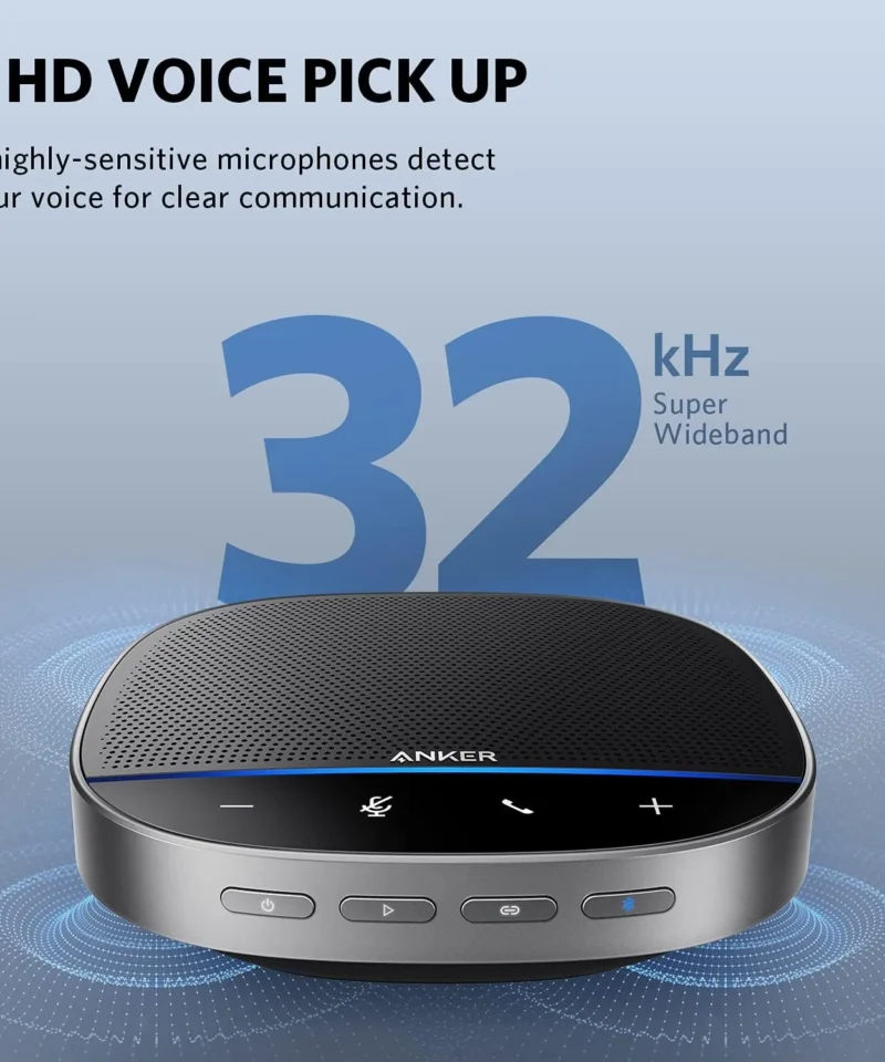 اسپیکرفون انکر Anker PowerConf S500 Speakerphone A3305 ساخت ویتنام - Image 3