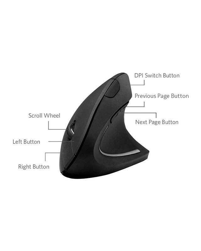 ماوس بی سیم انکر Anker Wireless Ergonomic Mouse A7852 - Image 3