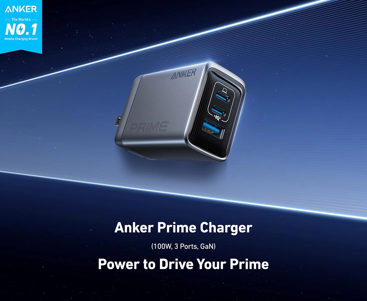 Anker Prime Charger 100W GaN A2688